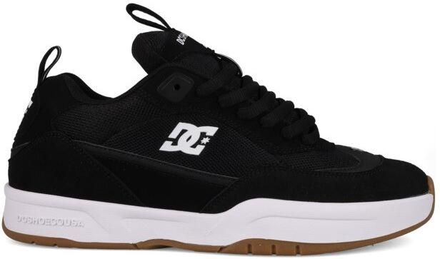 DC Shoes JS2 Leren schoenen voor Heren Zwart Leren schoenen