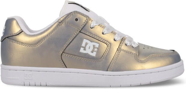 DC Shoes Manteca 4 LX Dames Geel Schoenen met Vetersluiting
