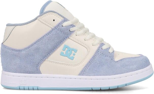 DC Shoes Manteca 4 Mid Dames Blauw Halfhoge Leren Schoenen