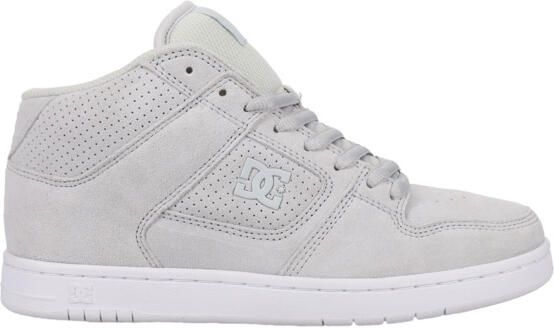DC Shoes Manteca 4 Mid Dames Grijs Halfhoge Leren Schoenen