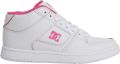 DC Shoes Manteca 4 Mid Dames Wit Halfhoge Leren Schoenen - Wit