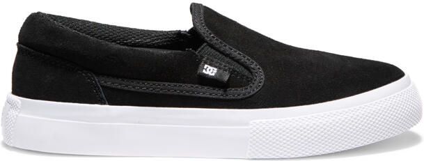 DC Shoes Manual SD Jongens 8-16 Zwart Leren Schoenen