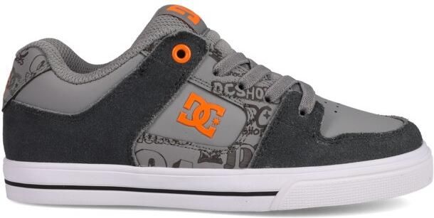 DC Shoes Pure Elastic Jongens Grijs Schoenen met elastische inzetstukken - Foto 2