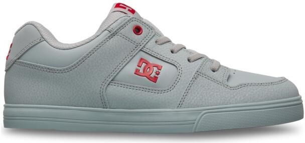 DC Shoes Pure Elastic Jongens Grijs Schoenen met elastische inzetstukken