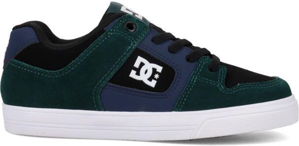 DC Shoes Pure Elastic Jongens Groen Schoenen met elastische inzetstukken