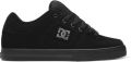 DC Shoes Pure Heren Zwart Leren schoenen - Zwart