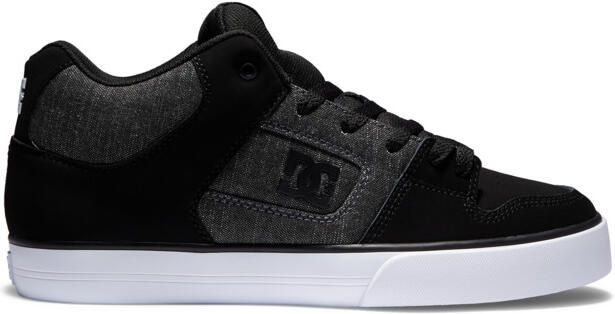 DC Shoes Pure Mid Heren Zwart Halfhoge Schoenen