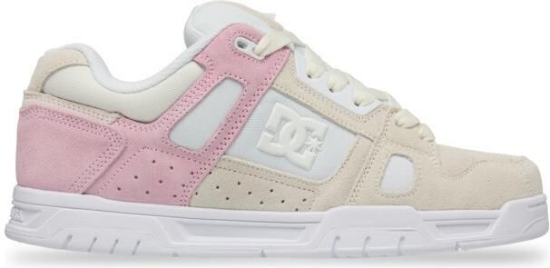 DC Shoes Stag Heren Wit Leren schoenen