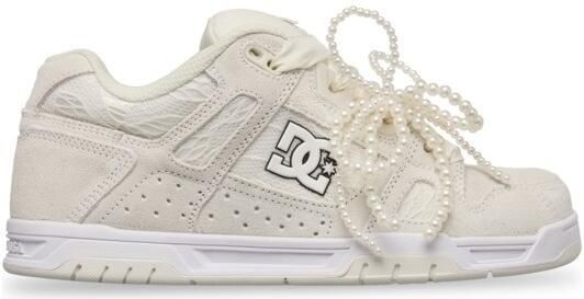 DC Shoes Stag Heren Wit Leren schoenen