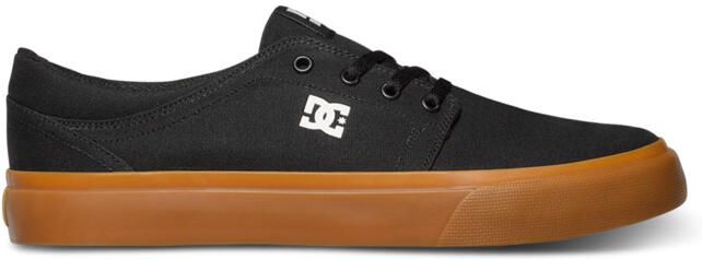 DC Shoes Zwarte Heren Sneakers Platte Veters Black