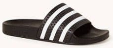 Adidas Adilette slipper met streepdessin