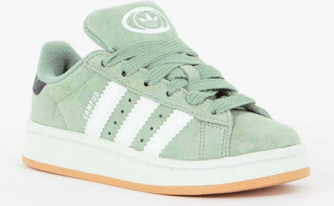 Adidas Campus Unisex Schoenen Groen Maat: 33.5 Suède Foot Locker