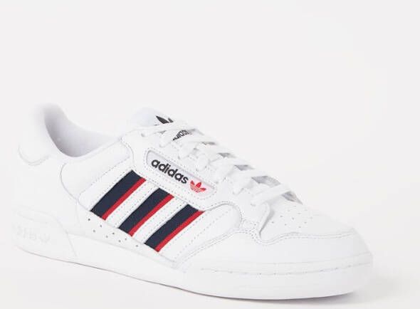 Adidas Originals Continental 80 Stripes Sneaker Fashion sneakers Schoenen ftwr white collegiate navy vivid red maat: 39 1 3 beschikbare maaten:3 - Foto 7