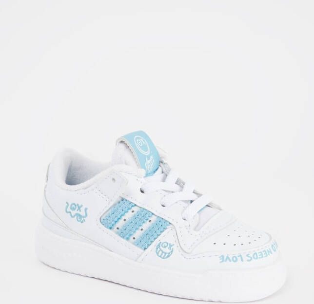 Adidas Originals Forum Low Elastic Infant Ftwwht Ftwwht Ftwwht Sneakers toddler HP6281