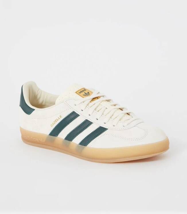 Adidas Gazelle Indoor sneaker van suède met leren details