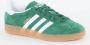 Adidas Originals Gazelle Indoor Collegiate Green Cloud White Gum Collegiate Green Cloud White Gum - Thumbnail 2
