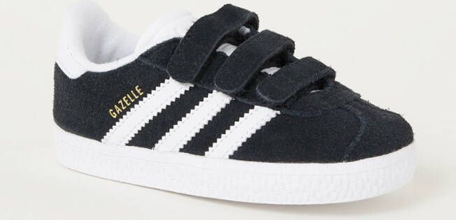 Adidas Originals Gazelle Shoes Core Black Cloud White Cloud White Kind Core Black Cloud White Cloud White - Foto 6