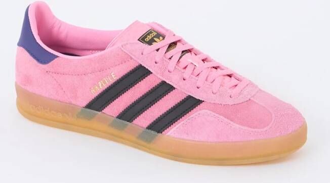 Adidas Originals Gazelle Indoor W Sneaker Gazelle bliss pink core black collegiate purple maat: 36 2 3 beschikbare maaten:36 2 3 38 40 2 3 - Foto 4