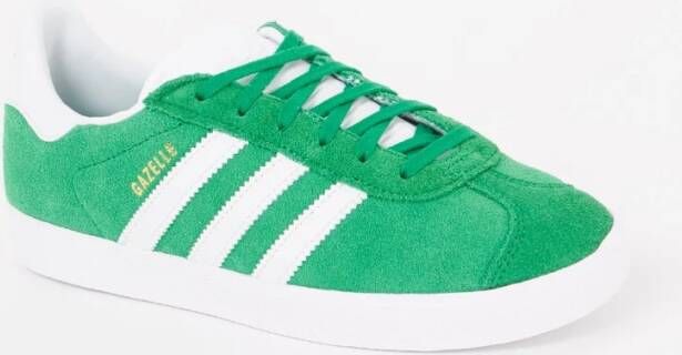 Adidas Originals Gazelle J Sneaker Terrace Styles Schoenen linen green ftwr white gold met. maat: 36 2 3 beschikbare maaten:36 2 3 37 1 3 38