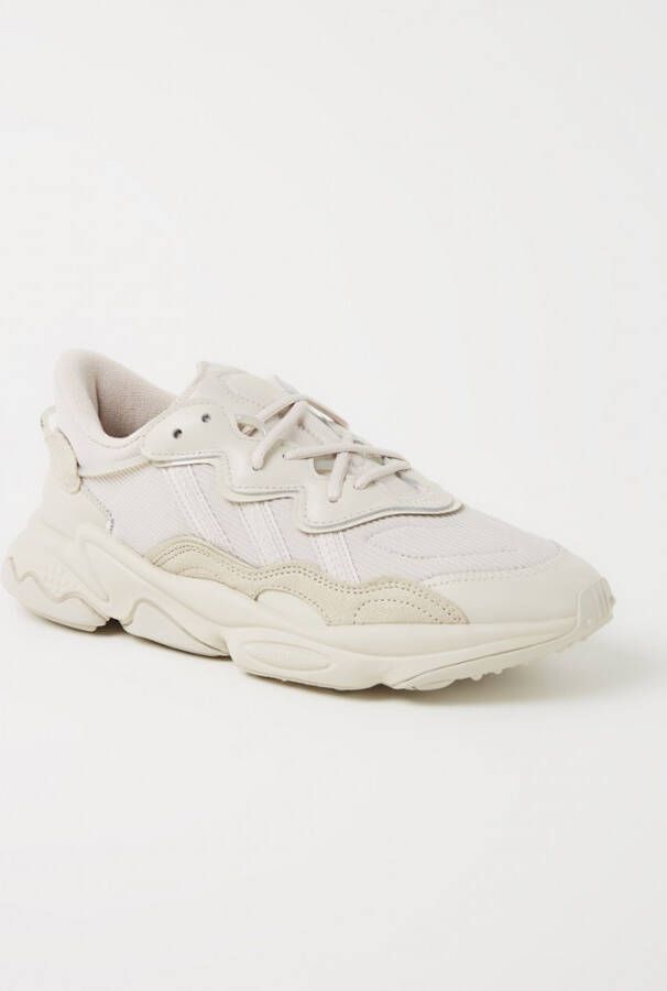 Adidas Ozweego sneaker met leren details