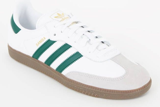 Adidas Samba OG sneaker van leer met suède details