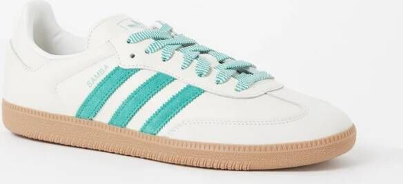 Adidas Samba OG sneaker van leer met suède details