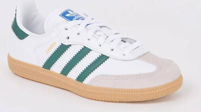 Adidas Originals Samba OG Children Cloud White Collegiate Green Gum Kind Cloud White Collegiate Green Gum