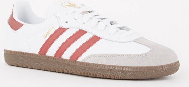 Adidas Samba OG sneakers van leer met suède details