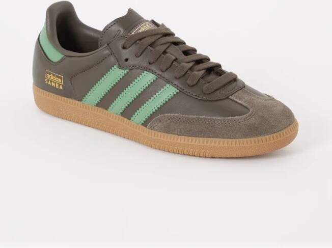 Adidas Originals Samba OG Shadow Olive Sneakers Green - Foto 3