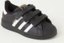 Adidas Originals Superstar CF1 Kinderschoenen Kinder Sneakers met klittenband Zwart EF4843 - Thumbnail 5