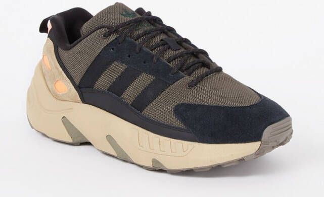 Adidas ZX 22 Boost sneaker met suède details