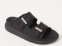 Alexander mcqueen Zwarte platte schoenen met slide sandalen Black Heren - Thumbnail 2