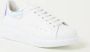 Alexander mcqueen Witte Leren Sneakers met Contrasterende Hiel Tab White Heren - Thumbnail 2