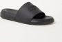 Alexander mcqueen Zwarte Leren Slides Streetwear Stijl Black Heren - Thumbnail 2