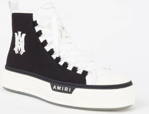 AMIRI Court sneaker van canvas met leren details