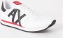 Armani Exchange Witte Xux017 Xcc68 488 Sneakers White Heren - Thumbnail 3