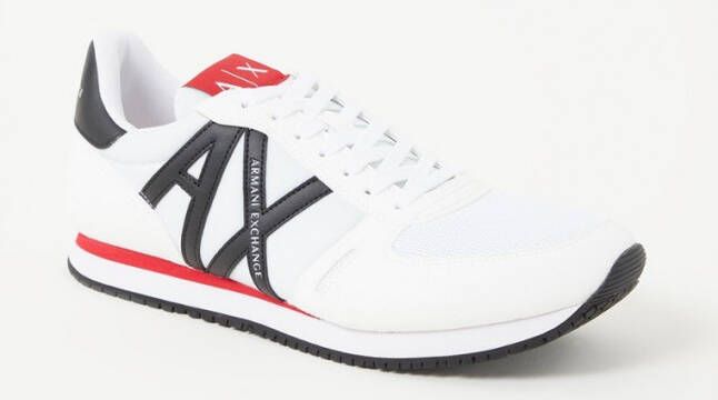 Armani Exchange Witte Xux017 Xcc68 488 Sneakers White Heren - Foto 6
