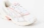 ASICS SportStyle ASICS GEL-1130 RE White Oatmeal sneaker- 1202A398.101- schoen- witte sneaker- lage sneaker- lage schoen- asics sneaker- wit roze schoen-Ademend Mesh Demping met GEL-Technologie Lichtgewicht en Duurzaam Sportieve Lifestyle Schoenen - Thumbnail 1