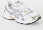 Asics GEL-1130 White Wood Crepe Wit Mesh Lage sneakers Dames - Thumbnail 3