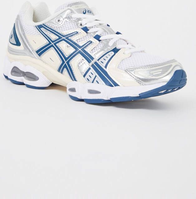 ASICS Witte Leren Sneakers met Yoke Design White Dames - Foto 6