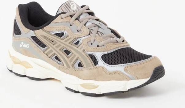 ASICS GEL-NYC Schoenen Zwart Maat: 41.5 Mesh Synthetisch Foot Locker