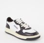 Autry Zwarte lage sneakers met contrasterende inzetstukken Black Dames - Thumbnail 2