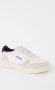 Autry Vintage Lage Top Wit Blauwe Sneakers White Heren - Thumbnail 2