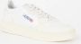 Autry Witte Geperforeerde Leren Sneakers met Panelen White Dames - Thumbnail 2