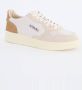 Autry Witte lage sneakers met logodetail Multicolor Dames - Thumbnail 2