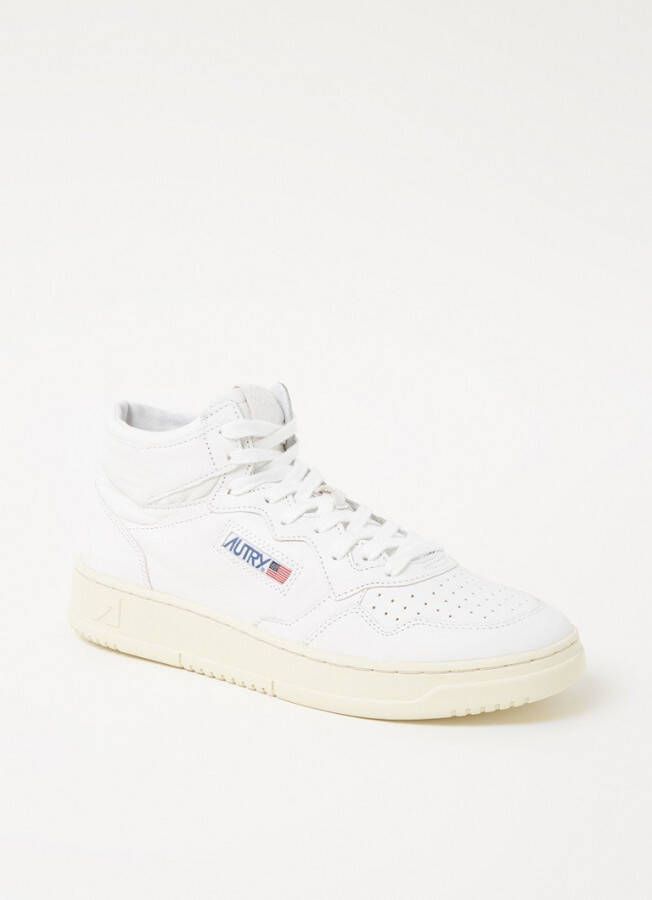 Autry Witte High-Top Sneakers Met Geperforeerde Details White - Foto 11