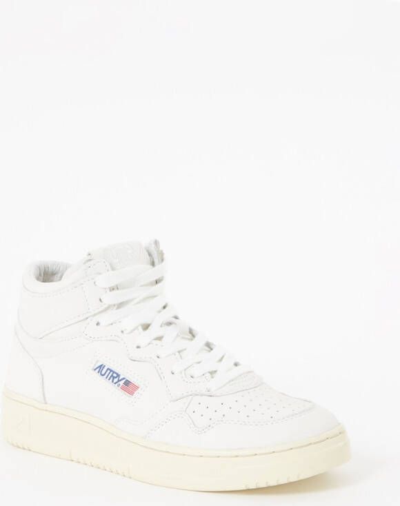 Autry Witte High-Top Sneakers Met Geperforeerde Details White - Foto 12