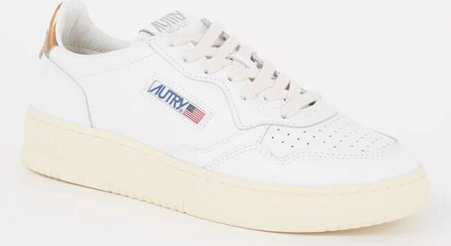 Autry Witte Medalist Sneakers met Bronzen Hiel White Dames - Foto 2