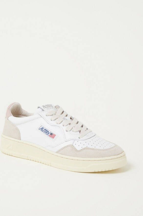 Autry Medalist sneaker van leer met suède details