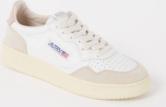 Autry Medalist sneaker van leer met suède details